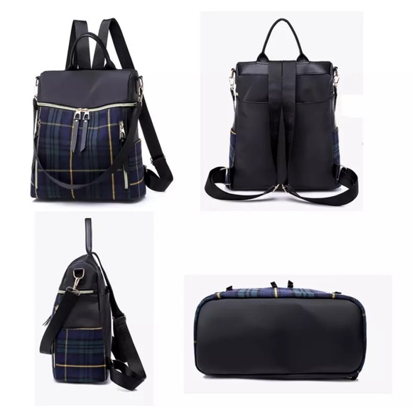 Mini plaid backpack🎉Last One🎉 - Picture 6 of 8
